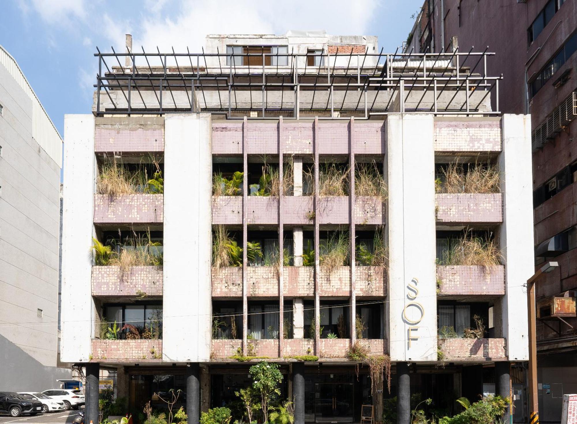 Sof Hotel Đài Trung Ngoại thất bức ảnh